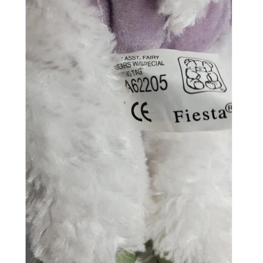 Fiesta Fairy Bears‎ Gabriella Plush Jody Lynn Bergsma White Lavender Wings 2003